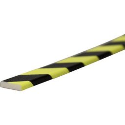 SHG Protection des surfaces Knuffi®, type F, 1 rouleau de 50 m, noir/fluorescent