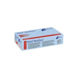 Gants jetables en nitrile Meditrade, lot de 1000, qualité alimentaire certifiée, bleu, taille S, à partir de 3 lots