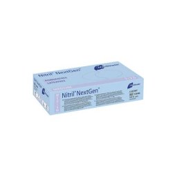 Gants jetables en nitrile Meditrade, lot de 1000, qualité alimentaire certifiée, bleu, taille M, à partir de 3 lots