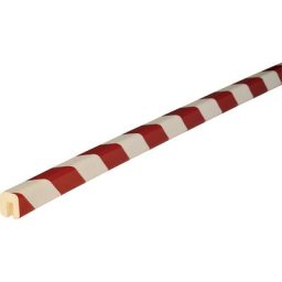 SHG Protection des arêtes Knuffi®, type G, 1 rouleau de 50 m, rouge/blanc