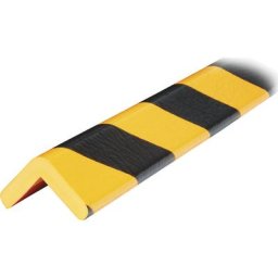 SHG Protection des coins Knuffi®, type E, découpe au mètre linéaire, noir / jaune