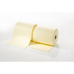 Feuille absorbante FIRST, rouleau de feuilles, version heavy duty, pour produits chimiques, 400 mm x 40 m, lot de 2 rouleaux
