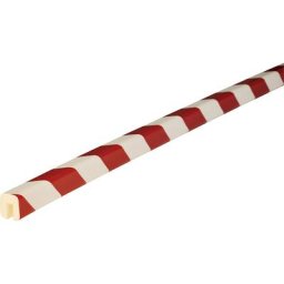 SHG Protection des arêtes Knuffi®, type G, découpe au mètre linéaire, rouge / blanc