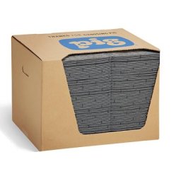 PIG Tapis absorbant universel, lot de 100, en carton distributeur, modèle Heavy Weight, l x L 380 x 510 mm