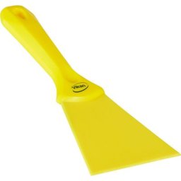 Vikan Grattoir manuel à lame en nylon, largeur 100 mm, lot de 10, jaune