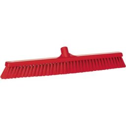 Vikan Balai, largeur 610 mm, souple, lot de 10, rouge