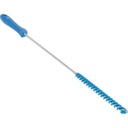 Vikan Brosse tubulaire avec manche, dur, Ø 10 mm, lot de 15, bleu