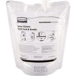 Rubbermaid Produit nettoyant pour lunettes de WC, aérosol de produit nettoyant, sachet de recharge, lot de 12 à 400 ml