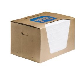 PIG Tapis absorbant pour huiles Oil-Only, modèle Heavy Weight, lot de 100, l x L 380 x 510 mm