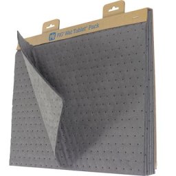 PIG Kit MAT TABLET® - distributeur de chiffons absorbants universels, modèle universel, lot de 9, l x L 360 x 510 mm
