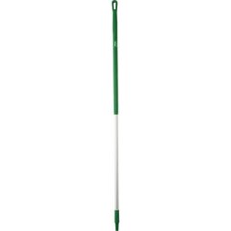 Vikan Manche ergonomique en aluminium, Ø 31 mm, longueur 1510 mm, lot de 10, vert
