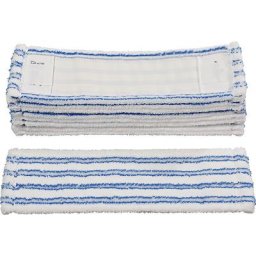 Frange microfibre, lot de 10, ENERGY avec logements/languettes, largeur 400 mm