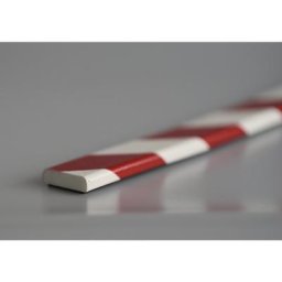 SHG Protection des surfaces Knuffi®, type F, pièce de 1 m, rouge/blanc, magnétique