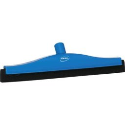 Vikan Raclette à embout rechangeable, longueur 400 mm, lot de 10, bleu