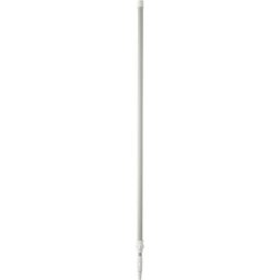 Vikan Manche télescopique ergonomique, Ø 32 mm, longueur 1575 mm - 2780 mm, lot de 5, blanc