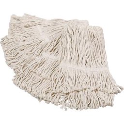Franges avec liseré, blanc, lot de 10