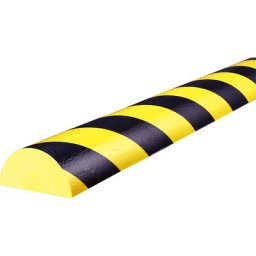 SHG Protection des surfaces Knuffi®, type C+, pièce de 1 m, noir/jaune
