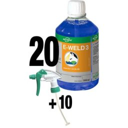 Bio-Circle Vaporisateur de protection pour soudures E-WELD 3, lot de 20 + 10 vaporisateurs, nettoyant et dégraissant