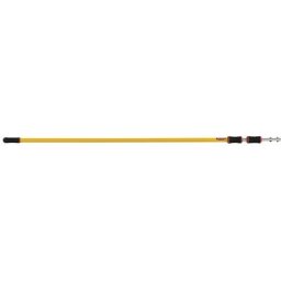 Rubbermaid Manche télescopique HYGEN™ QUICK CONNECT, longueur 1829 - 5486 mm, Ø 53 mm, jaune