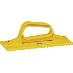 Vikan Porte-lavettes, modèle manuel, lot de 10, jaune