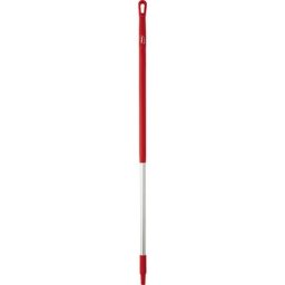 Vikan Manche ergonomique en aluminium, Ø 31 mm, longueur 1310 mm, lot de 10, rouge