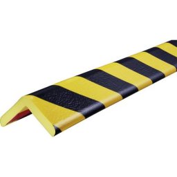 SHG Protection des coins Knuffi®, type H+, pièce de 1 m, noir / jaune