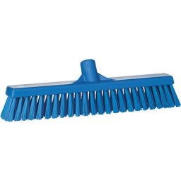 Vikan Balai, largeur 410 mm, souple/dur, lot de 10, bleu