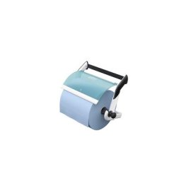 TORK Distributeur de rouleaux de papier d'essuyage, support mural avec bord de découpe, turquoise / blanc