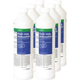 Bio-Circle Déboucheur liquide, lot de 6, Haar-weg Abflussfrei