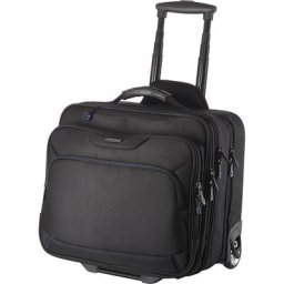Mallette Business Trolley, compartiment court-séjour, 2 sangles, noir