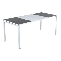 Paperflow Bureau easyDesk®, largeur 1400 mm, anthracite
