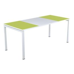 Paperflow Bureau easyDesk®, largeur 1600 mm, vert