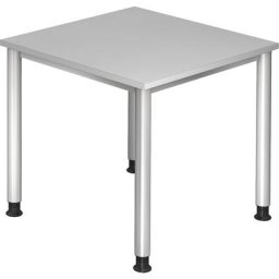 CONTACT - Bureau, largeur 800 mm, gris clair