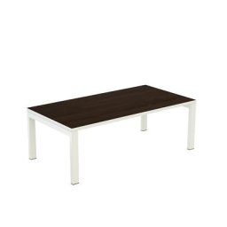 Paperflow Table d'appoint easyDesk®, h x l x p 400 x 1140 x 600 mm, façon wengé