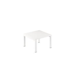 Paperflow Table d'appoint easyDesk®, h x l x p 400 x 600 x 600 mm, blanc