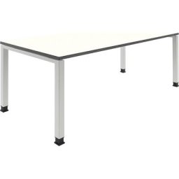 mauser Bureau ARCOS, l x p 1800 x 800 mm, plateau blanc pur