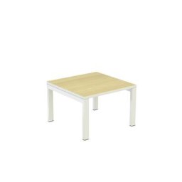 Paperflow Table d'appoint easyDesk®, h x l x p 400 x 600 x 600 mm, façon hêtre