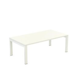 Paperflow Table d'appoint easyDesk®, h x l x p 400 x 1140 x 600 mm, blanc
