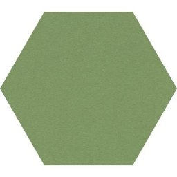 Chameleon Tableau à épingles design hexagonal, liège, l x h 600 x 600 mm, vert
