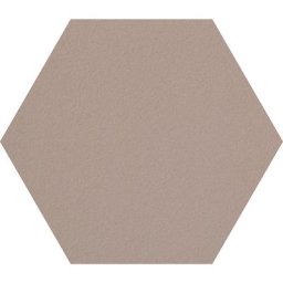 Chameleon Tableau à épingles design hexagonal, liège, l x h 600 x 600 mm, sable