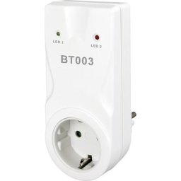 Prise intermédiaire BT003, récepteur radioélectrique, pour thermostat ambiant radioélectrique