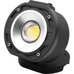 Ansmann Lampe de travail à diodes LED et accumulateur FL1100R, 1100 lm, noir, L x l x h 90 x 87 x 60 mm
