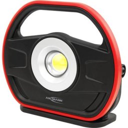Ansmann Projecteur à diodes LED et accumulateur FL1000R, 1000 lm, noir/rouge, L x l x h 169 x 147 x 54 mm