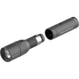 SCANGRIP Lampe de poche à diodes LED FLASH 12 - 24 V, à batterie rechargeable, 130 lm, 6000 K