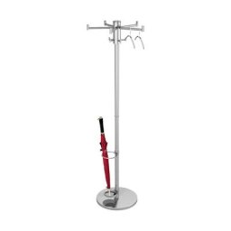 Portemanteau, tête tournante, Ø 500 mm, hauteur 1750 mm, avec porte-parapluies