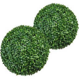 Boule de buis, résistant aux UV, lot de 2, Ø 330 mm
