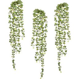 Feuilles suspendues de figuier baroque, lot de 3, longueur 1000 mm