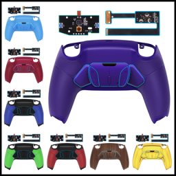 EXtremeRate Remappable RISE 4.0 Remap Kit carte de mise à niveau et coque arrière et 4 boutons