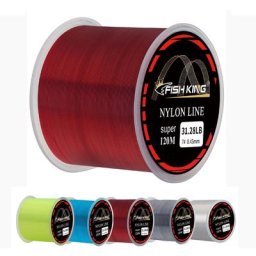 FISH KING – ligne de pêche en Nylon Super forte de 120M accessoire de pêche à la carpe
