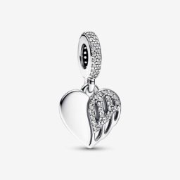 Charm Pendant Cœur&Ange
